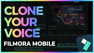 CREATE Stunning Videos with Ai Voice Cloning on Filmora Mobile!