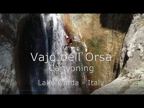 Vajo dell Orsa Canyoning Lake Garda Italy – Canyoning Team Outdoorplanet Gardasee Italien