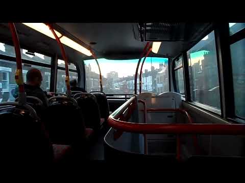 Enviro400 Trident ExAbellio9467 Sullivan Buses E44 LJ09OJZ Journey on Route 718(BAK RR Service UL43)