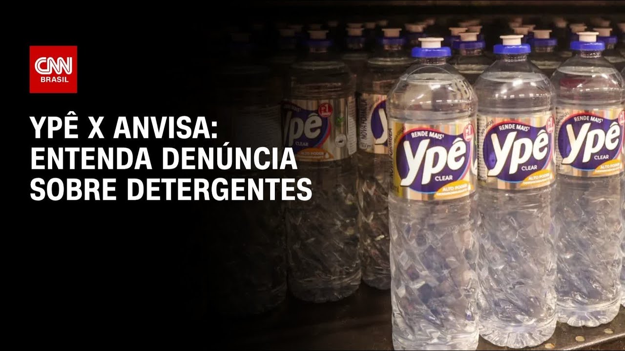 Ypê: entenda denúncia da Anvisa sobre contaminação em detergentes | LIVE CNN