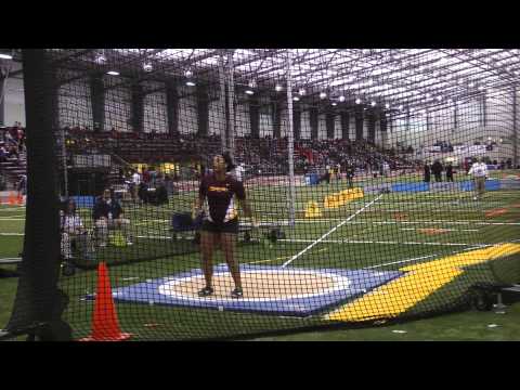 2014 Big Ten Indoor Weight Devin Stanford 19.34m