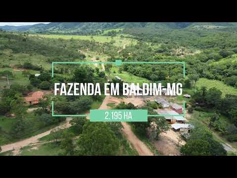 Fazenda com 2.195 hectares em Baldim-MG. R$33.000.000,00