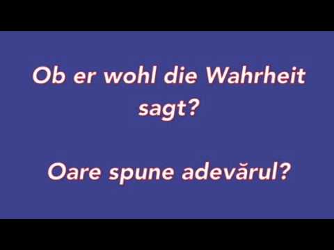 Învatā limba Germanā. Lectia. 93. Propoziţii scundare cu sau.