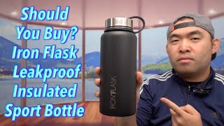 Should You Buy? Iron Flask Leakproof Insulated Sport Bottle