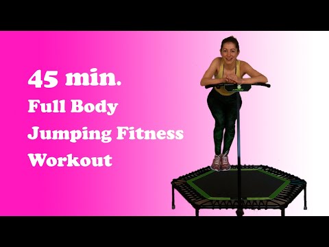 Jumping Fitness Workout - 45 min. Full Body Bouncing