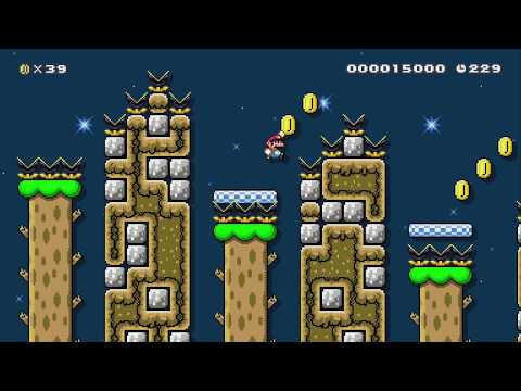 Blues of the Woods (Hard) by Dynasteel - Super Mario Maker 2 - No Commentary 1bv