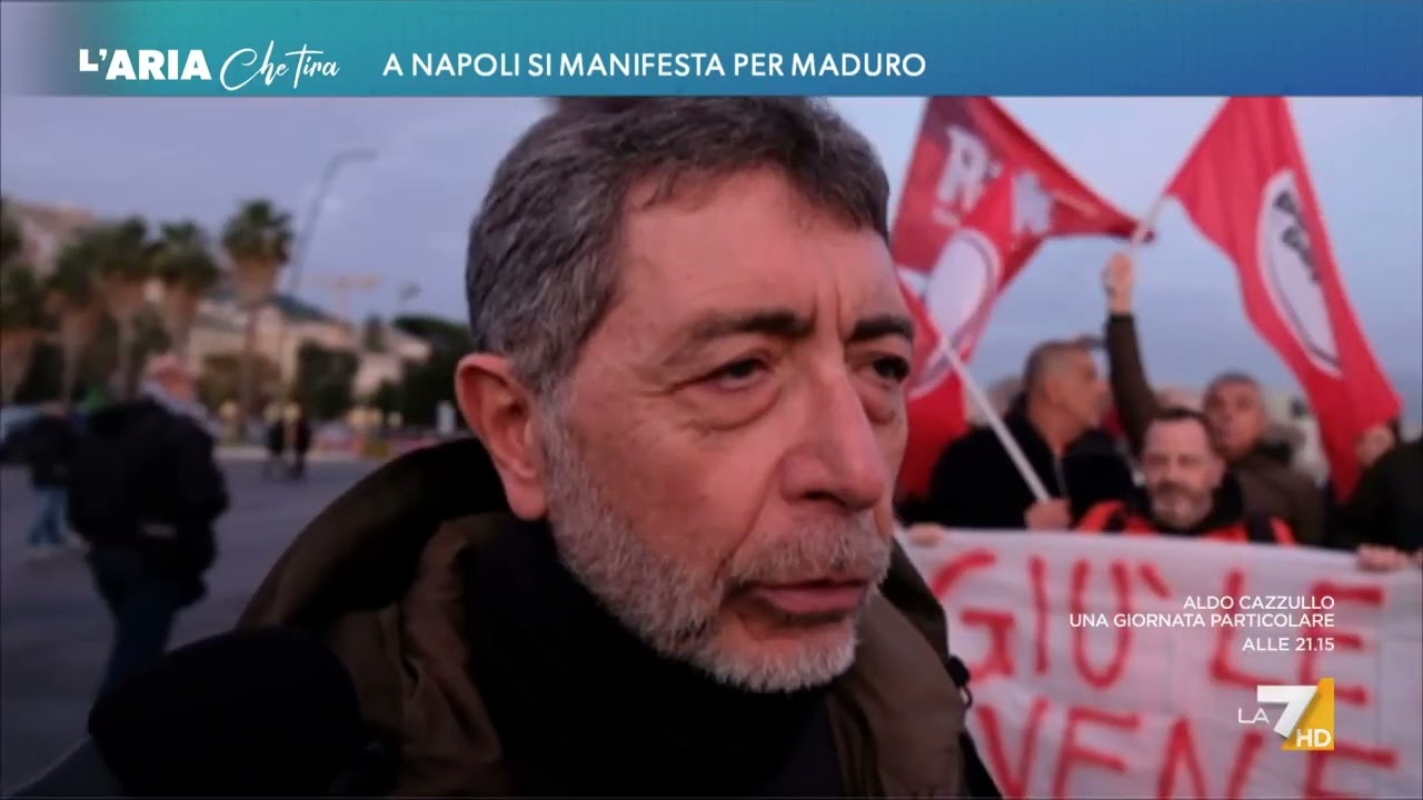 Napoli, scontri alla manifestazione contro l’operazione Usa in Venezuela: confronto tra ...