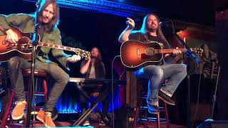 Blackberry Smoke / Run Away From It All (acoustic) Live @ The Cutting Room NYC 9/8/2018