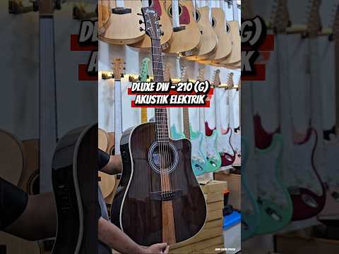 Gitar Dluxe Seri Terbaru Ready Stock | Dluxe DW - 210 (G)
