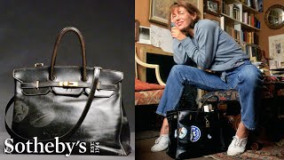 The Very First Birkin Bag: Jane Birkin’s Original Hermès Up for Auction at Sotheby&#39;s