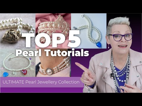 5 BEST Pearl Jewellery Tutorials of ALL TIME!
