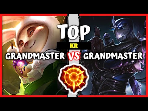 GM Teemo Top vs GM One Trick Shen - KR Rank S11