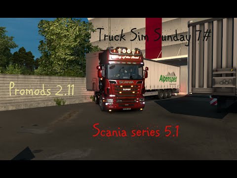 ETS 2 with Jokervation | Truck Sim Sunday 7# | promods 2.11