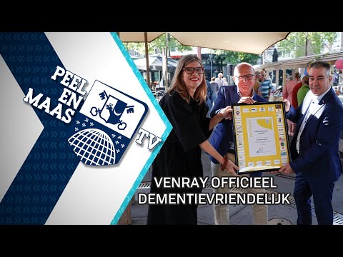 Venray officieel dementievriendelijk - 24 september 2024 -  Peel en Maas TV Venray