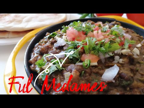 Egyptian Breakfast~ Ful Medames~ Traditional Sumptuous Fava Beans Meal~ Fibre-rich Foul Mudammas