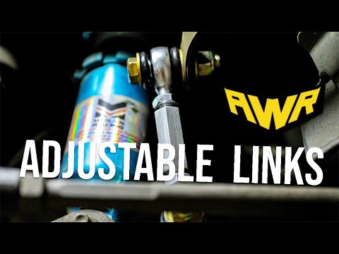 YOU'RE Installing Endlinks WRONG | AWR Adjustable Endlink Install NA Miata