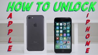 How to Unlock iPhone 7 ANY NETWORK (Sprint, Verizon, AT&T, T-Mobile, Boost Mobile,,  etc)