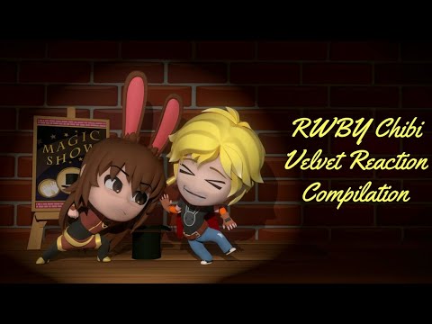 RWBY Chibi Season 2, Episode 3 - Velvet Reaction Compilation | #rwbychibi #rwby #reaction #reactor