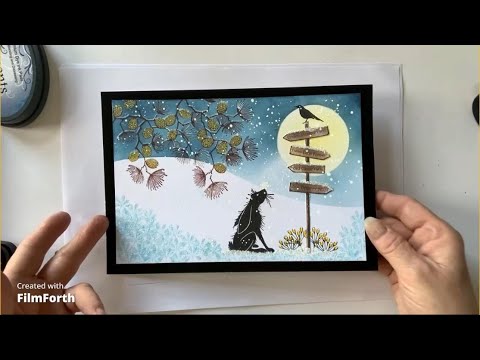 Winter wonderland by Janine Raper - A Lavinia Stamps Tutorial