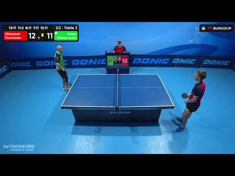 11:35 Oleksandr Тkachenko - Artem Maksymenko 03.09.2023 TT Euro.Cup  Ukraine Star. TABLE 3