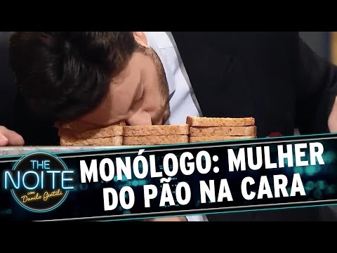 The Noite (08/12/15) - Monólogo: sobre a mulher que enfiava a cara no pão