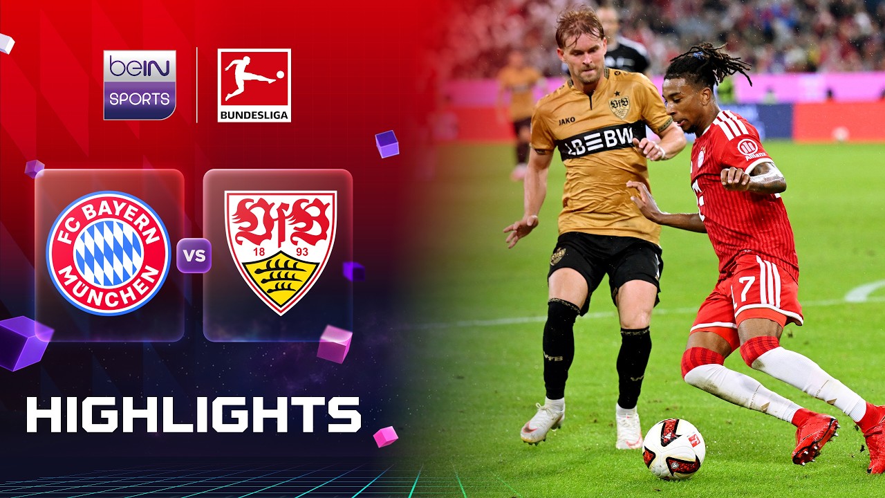 FC Bayern München 5 - 1 VfB Stuttgart highlights