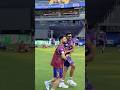 Rinku Singh Playing Football AmiKKR TATAIPL2025 MIvKKR