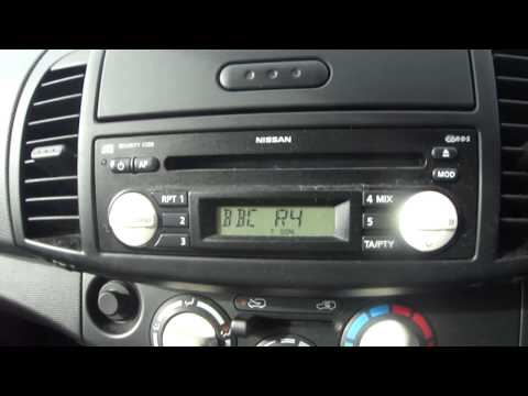 Nissan micra demonter autoradio #10