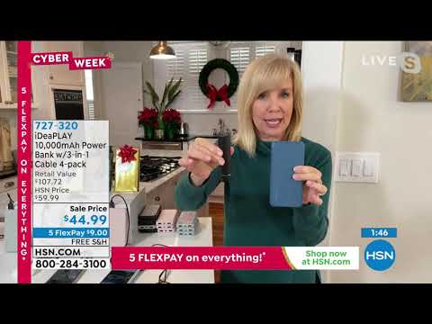 HSN | Electronic Gift Connection- Cyber Week Deals 12.04.2020 - 12 PM