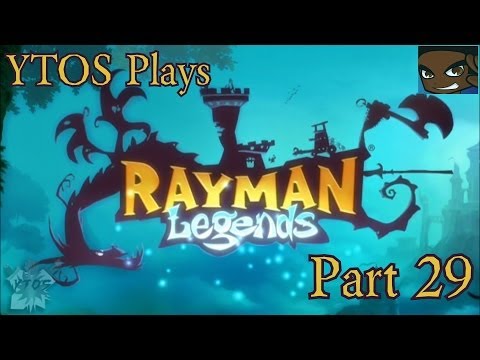 Rayman Legends 100% [29] 20,000 Lums Under the Sea - Boss Fights! (HD)