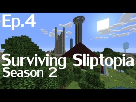 Surviving Sliptopia S2 Ep.4 - Eggstar - Inkstar  ( A Minecraft LP )