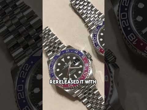 Do you know that there are 3 different Rolex Pepsi models? #watches #bigmoewatches #dubai