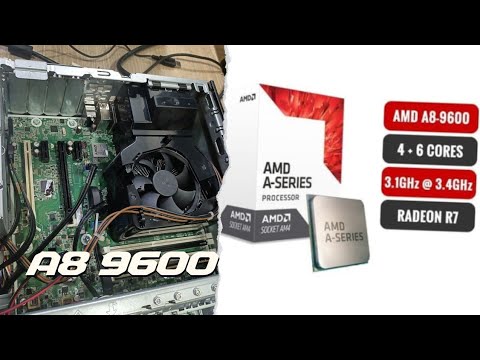HP Elitedesk 705 G3 - AMD A8 9600 - 7th Gen A8 9600 APU - Review - Unboxing - Gaming Test - GTA 5