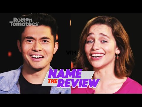 ‘Last Christmas’ Stars Emilia Clarke and Henry Golding Play Name the Review: Christmas Edition