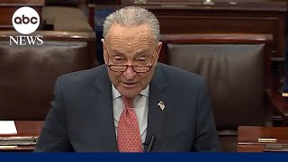 Schumer announces he'll vote to keep government open, likely avoiding shutdown