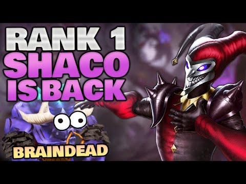 RANK 1 SHACO STOMPING HIGH ELO