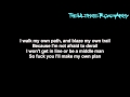 Papa Roach - Not Listening {Lyrics on screen} HD
