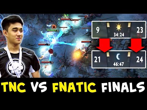 Comeback from total STOMP — TnC vs Fnatic SEA Finals Dreamhack