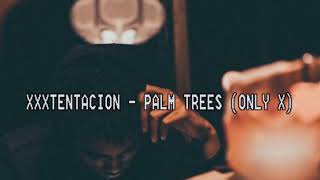 XXXTENTACION - PALM TREES (Lyric Video)