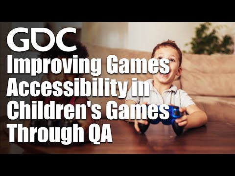 Improving Games Accessibility in Children's Games Through QA