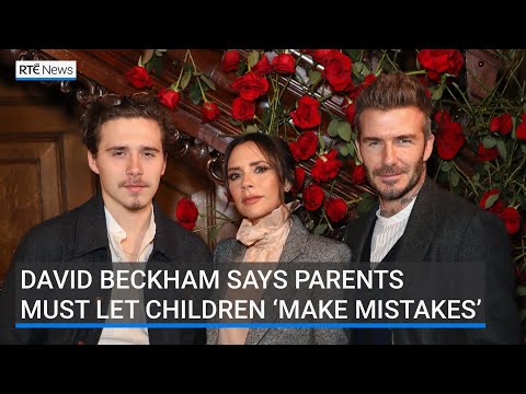 David Beckham says parents must let children ‘make mistakes’