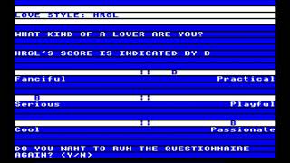 The Dating Game for the BBC Micro