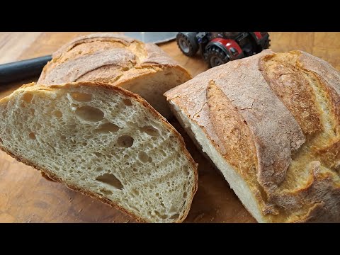 DAGASZTÁS NÉLKÜLI FINOM BURGONYÁS HÁZIKENYÉR finomlisztből, kovász helyett a "titkos" hozzávalóval !