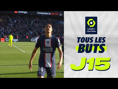 Tous les buts de la 15ème journée - Ligue 1 Uber Eats / 2022-2023