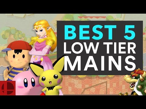 Smash Melee | Best 5 Low Tier Mains In SSBM History - Kirby, Bowser, Pichu, Ness and Zelda