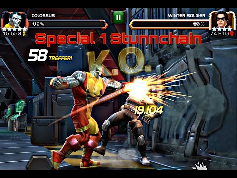 Mcoc | ROL | 5* r5 Colossus vs. Winter Soldier // [SP1 Stunlock]