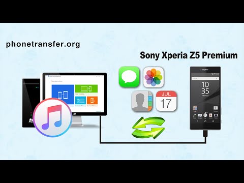 How to Restore Data from iTunes Backup to Sony Xperia Z5 Premium, Sync iTunes with Xperia Z5 Premium