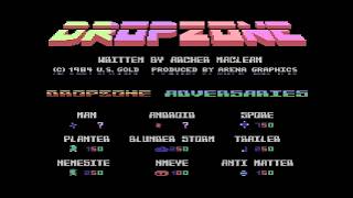 Atari 800 Dropzone. Gameplay for the first time on this emulated computer thing.