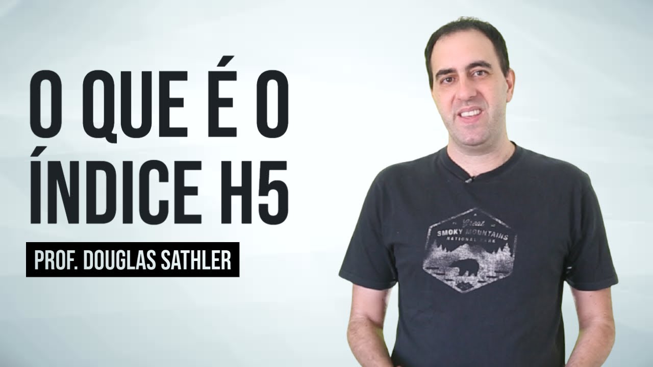 Índice h5: classificação de revistas do google acadêmico