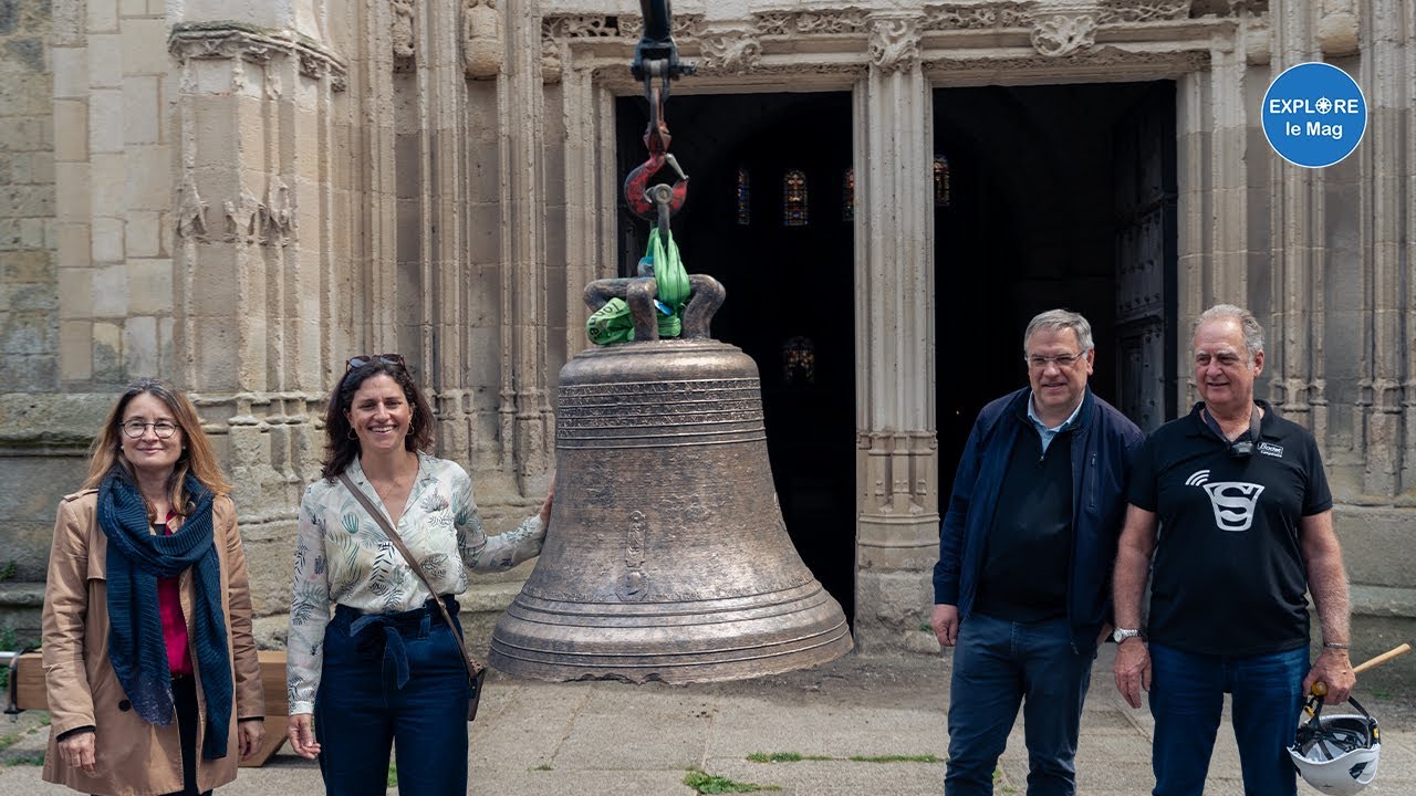 À Poitiers, Sainte-Radegonde perd sa 3e cloche